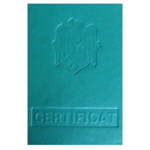 Certificate de absolvire (copertă tare, bumvenil)